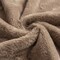 Americanflat Throw Blanket - 50x60 Inch Double Sided Luxe Faux Fur - Soft Plush Fleece Bedding - Cozy Warmth For Living Room Couch Or Sofa - Taupe